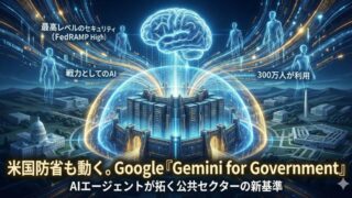 米国防省も動く。Googleの「Gemini for Government」が拓くAIエージェントの新基準