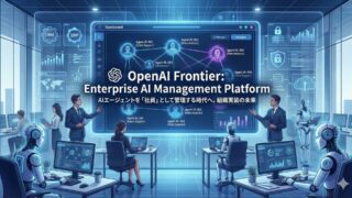 AIエージェントを「社員」として管理する時代へ──OpenAI Frontierが提示する組織実装の未来