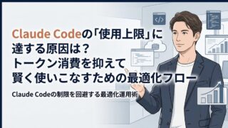 【徹底攻略】Claude Codeの「使用上限」に達する原因は？トークン消費を抑えて賢く使いこなすための最適化フロー