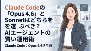 【比較検証】Claude Codeの「Opus 4.6」とSonnetはどちらを選ぶべき？AIエージェントの賢い運用術