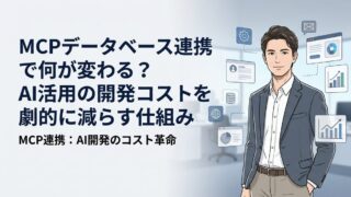 【完全ガイド】MCPデータベース連携で何が変わる？AI活用の開発コストを劇的に減らす仕組み