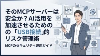 【セキュリティ対策】そのMCPサーバーは安全か？AI活用を加速させるための「USB接続」的リスク管理術