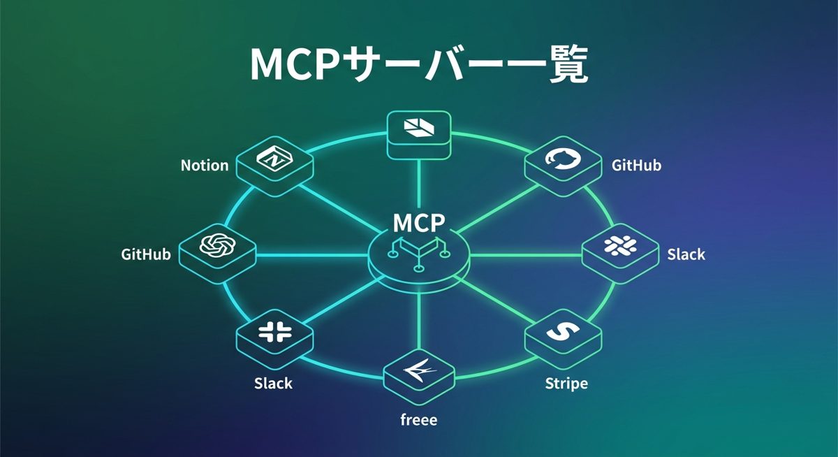 MCPサーバー一覧｜AIエージェント対応サービス比較
