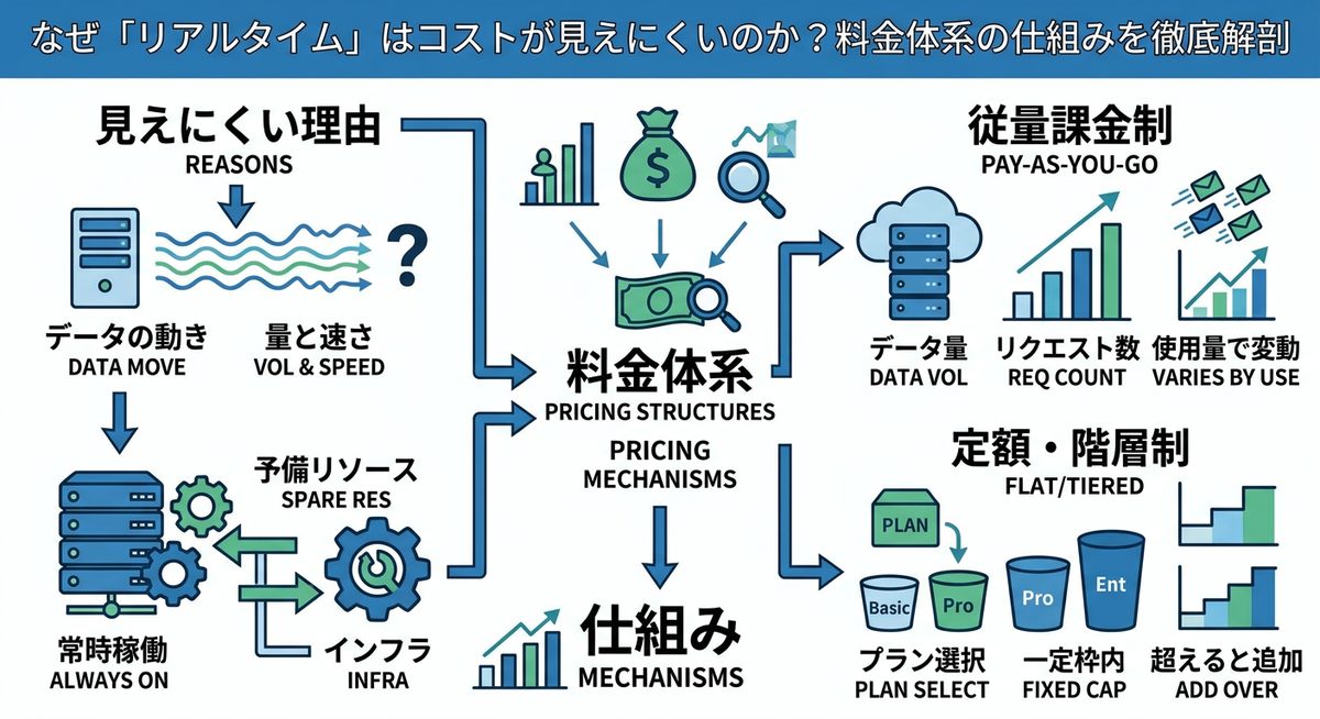 図解：なぜRealtime APIはコストが見えにくいのか？料金体系の仕組みを徹底解剖