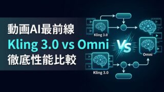 【比較検証】Kling 3.0とOmniの違いは？商用利用で失敗しないモデル選択法