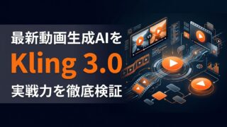【比較検証】Kling 3.0は業務で使えるのか？Sora・Veoと徹底比較した「実戦力」の正体