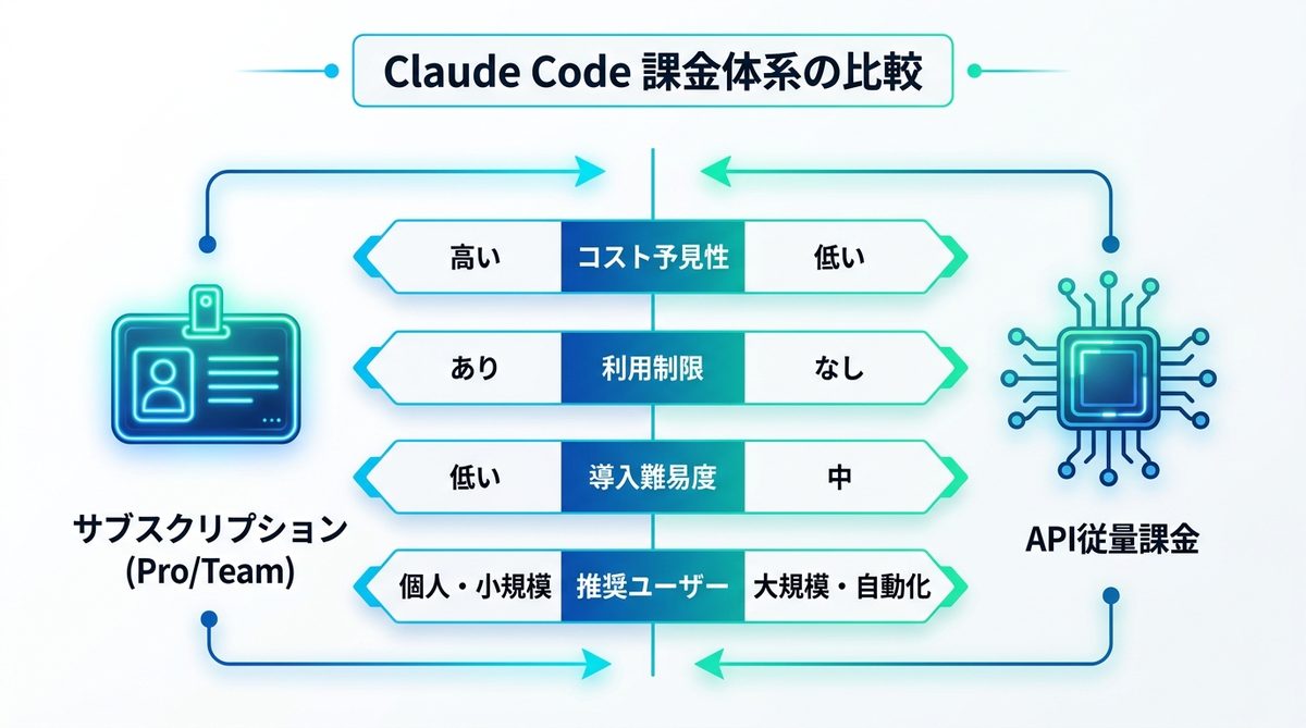 図解:Claude Codeの「定額」に含まれる範囲と課金の仕組み