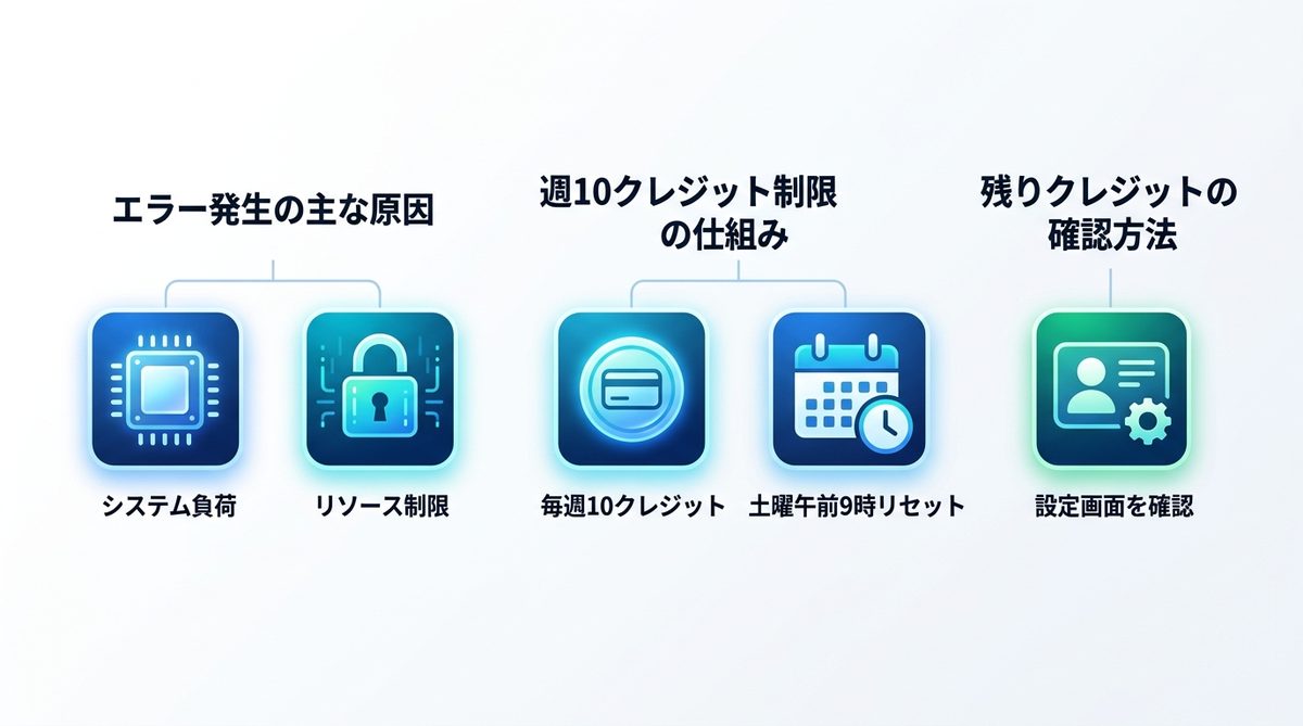 図解：Ideogramでエラーが出る主な原因を特定する