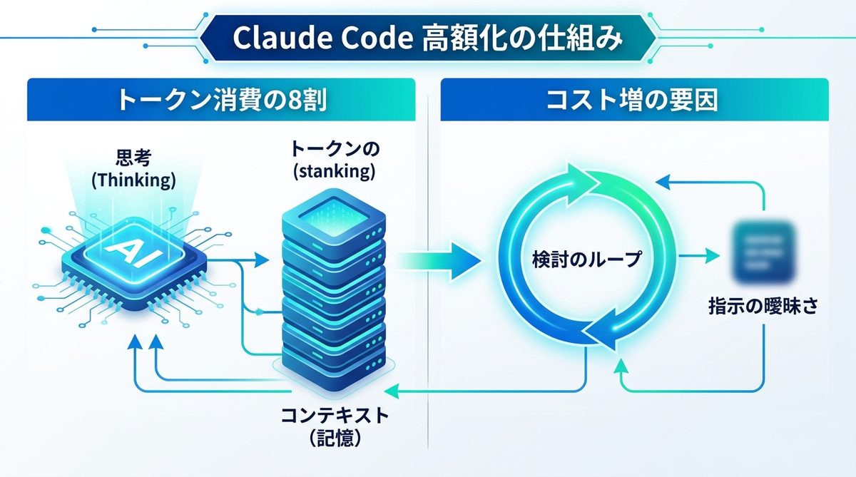 図解:なぜ「Claude Code」は高額になるのか?課金の正体と仕組み