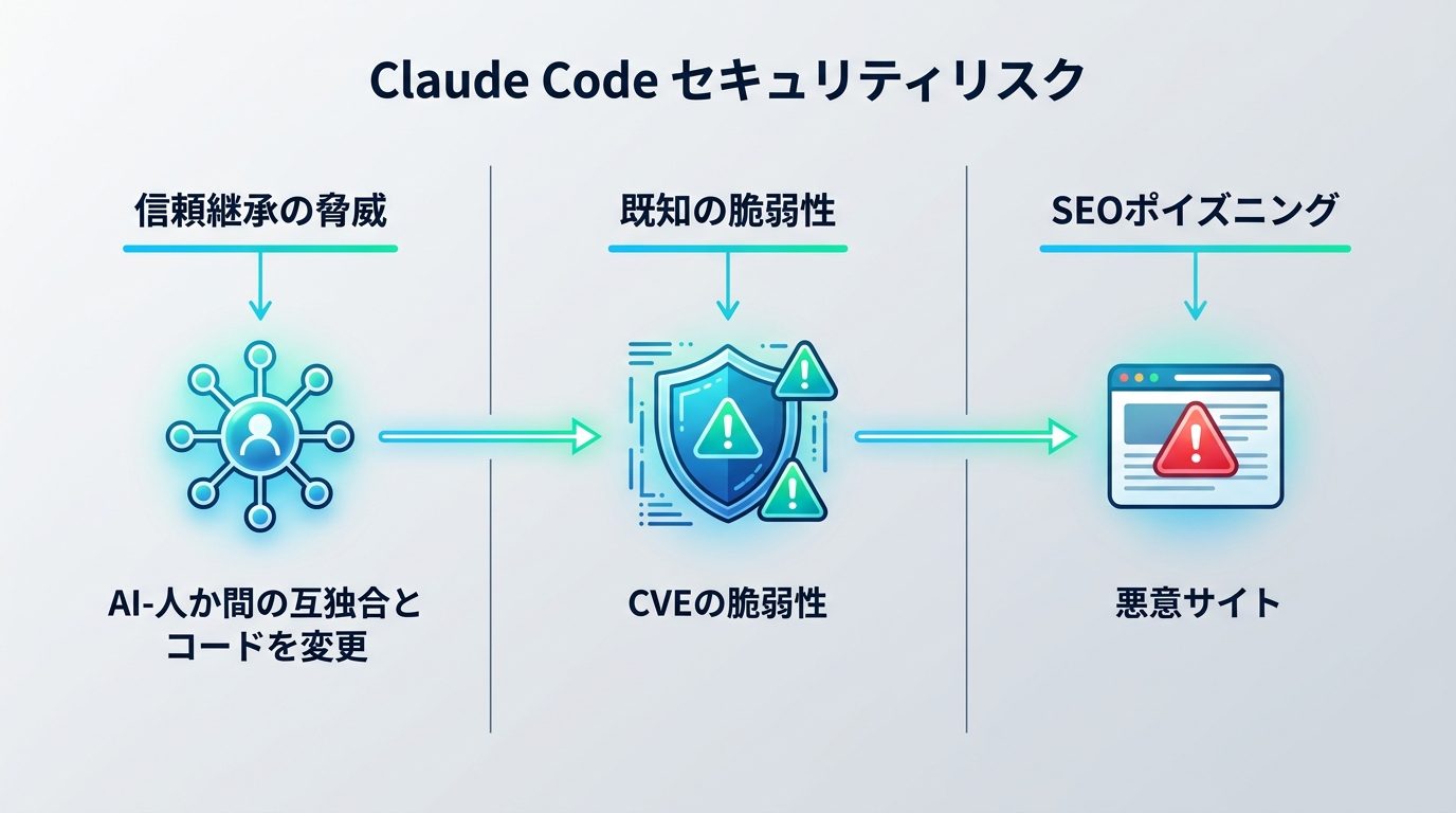 図解：【現状のリスク】なぜClaude Codeには厳格なセキュリティ対策が必要なのか？