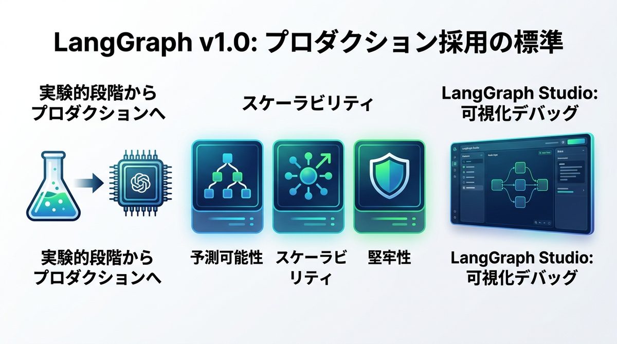 図解:2026年の標準:LangGraph v1.0とエコシステムの進化