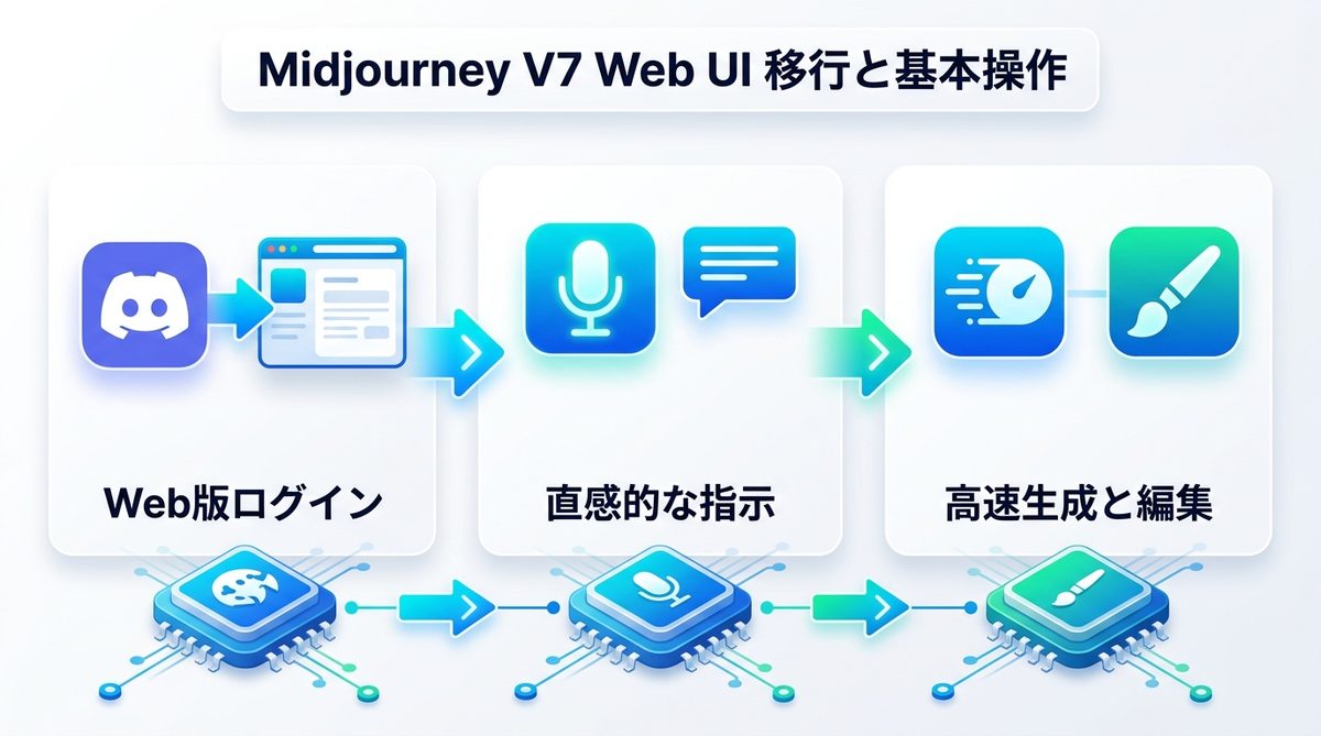 図解：Midjourney V7の使い方はこれだけ｜Web UIへの移行手順と基本操作
