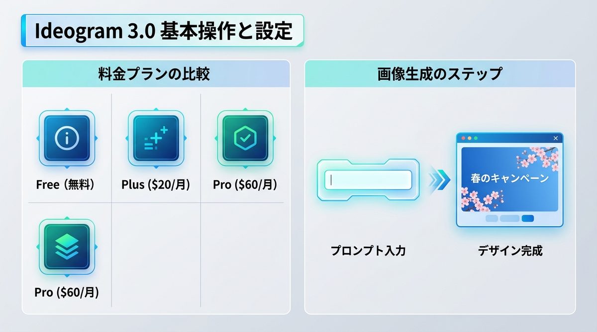 図解：【最速マスター】Ideogram 3.0の基本操作とアカウント設定
