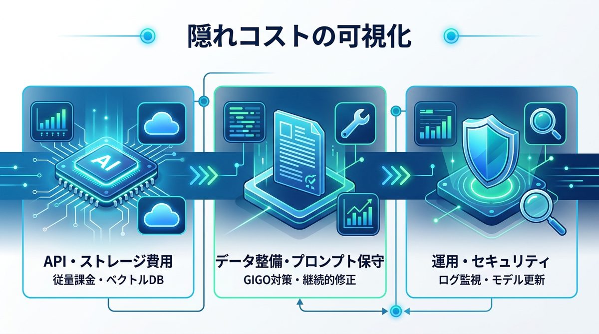 図解：意外と見落とす「隠れコスト」を完全可視化