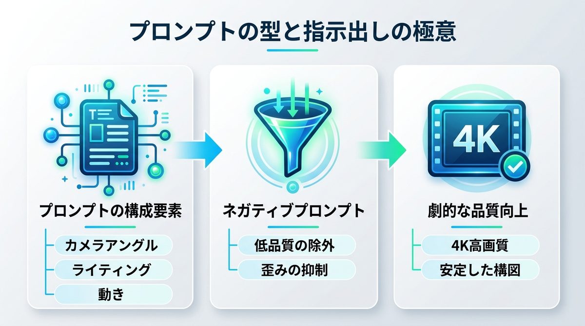 図解：【実践ガイド】競合に差をつける「プロンプトの型」と指示出しの極意