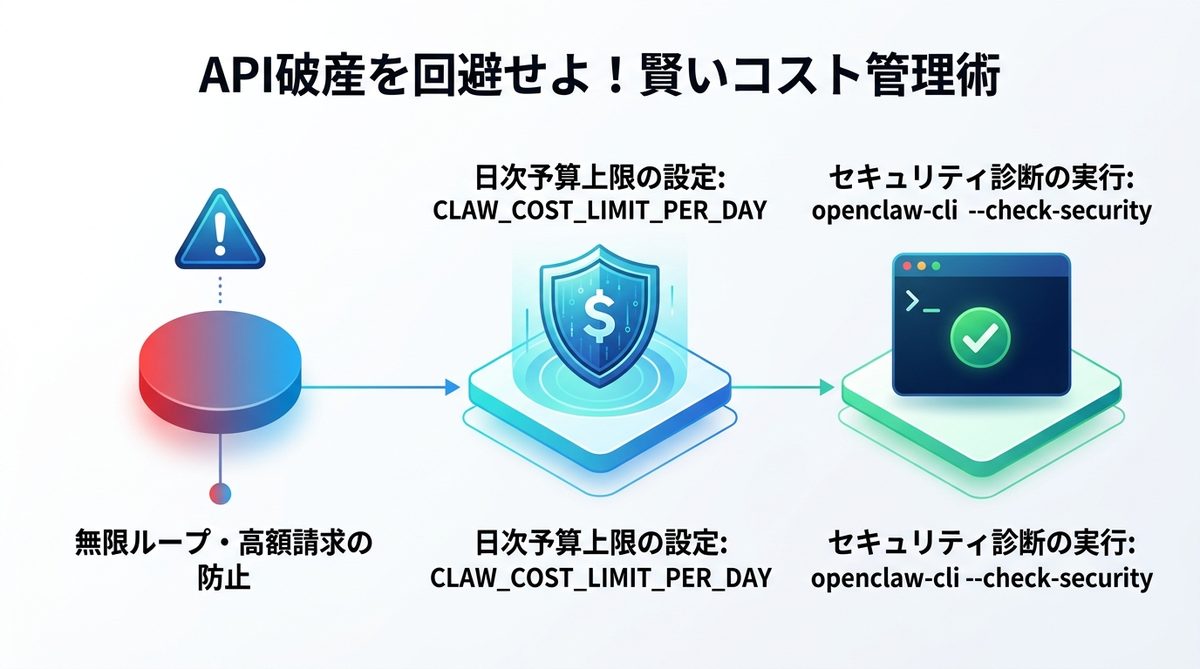 図解：API破産を回避せよ！賢いコスト管理術