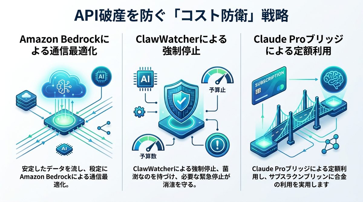 図解：API破産を未然に防ぐ！経営者のための「コスト防衛」戦略