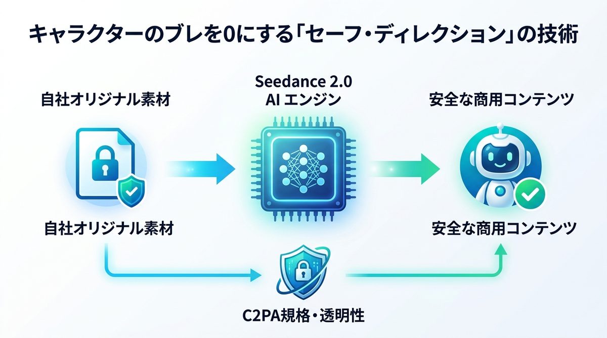 図解：キャラクターのブレを0にする「セーフ・ディレクション」の技術