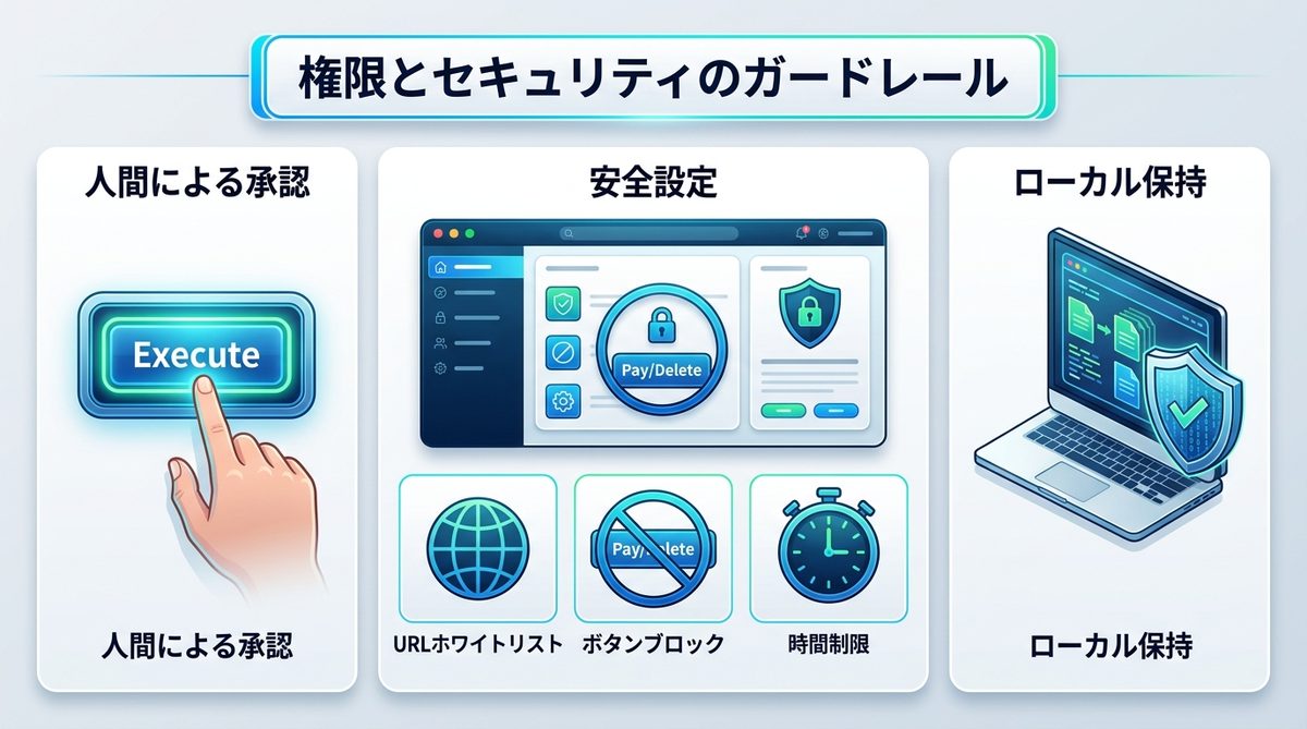 図解：権限とセキュリティの不安を払拭する「ガードレール」の設定