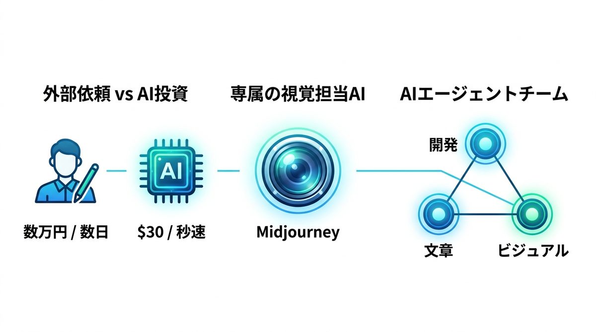 図解：Nav's View：視覚担当AIエージェントへの投資価値