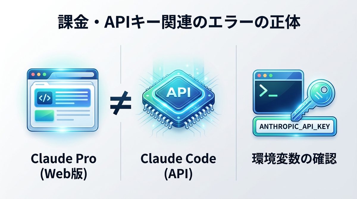 図解：課金・APIキー関連のエラー（403・Unauthorized）の正体