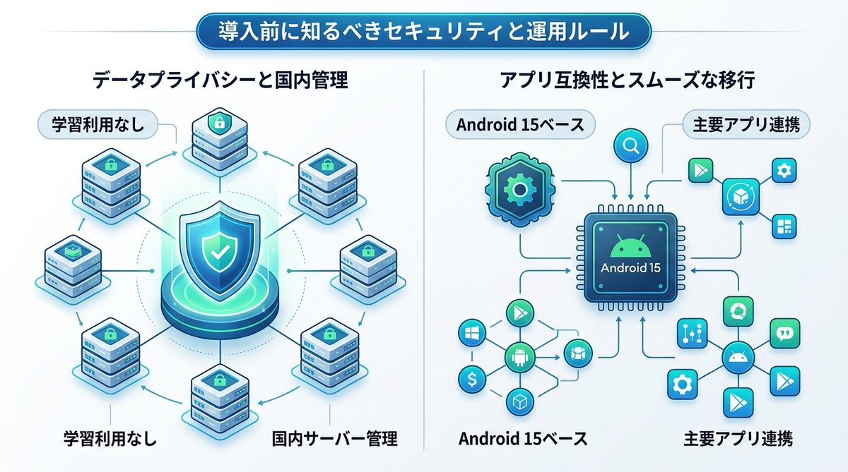 図解：導入前に知るべきセキュリティと運用ルール