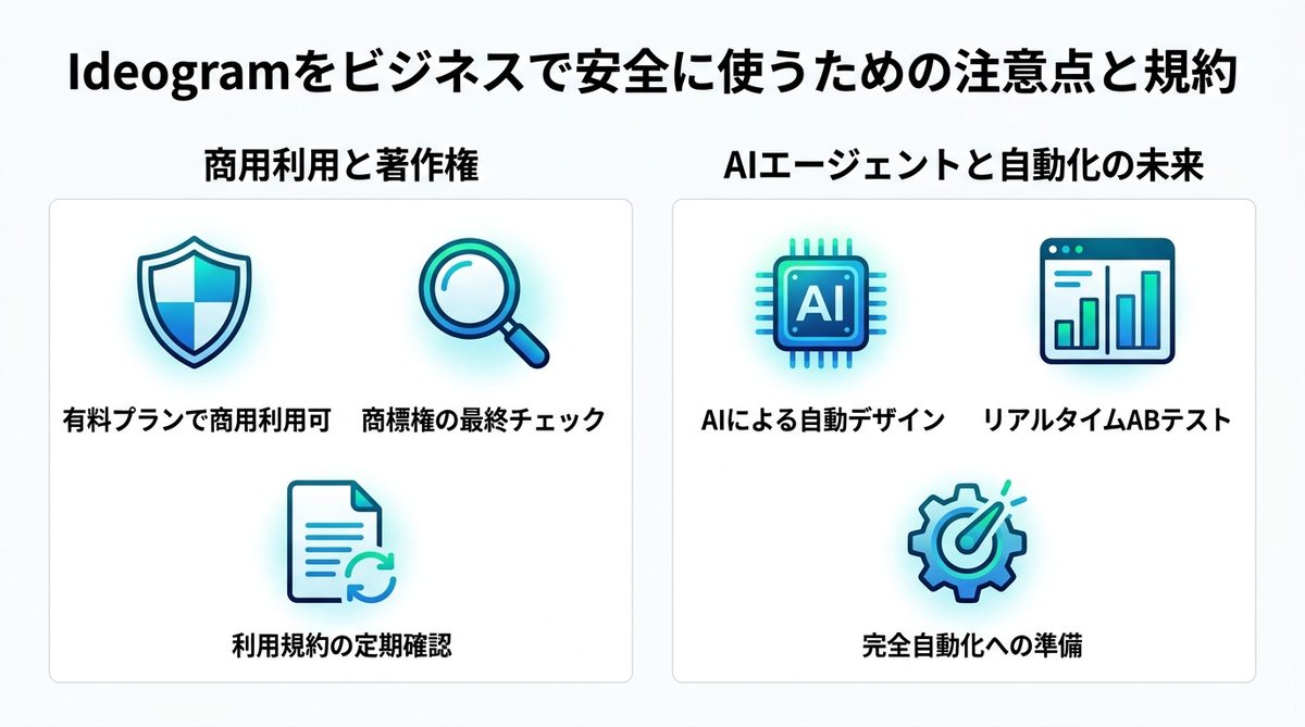 図解：Ideogramをビジネスで安全に使うための注意点と規約