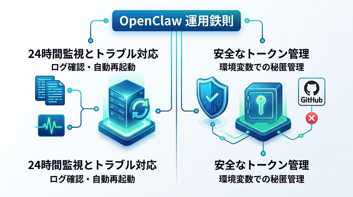 図解：OpenClawをビジネスツールとして使いこなすための運用鉄則