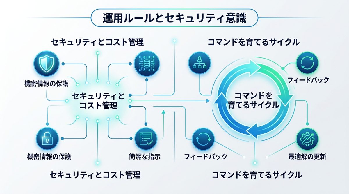 図解:失敗しないための運用ルールとセキュリティ意識