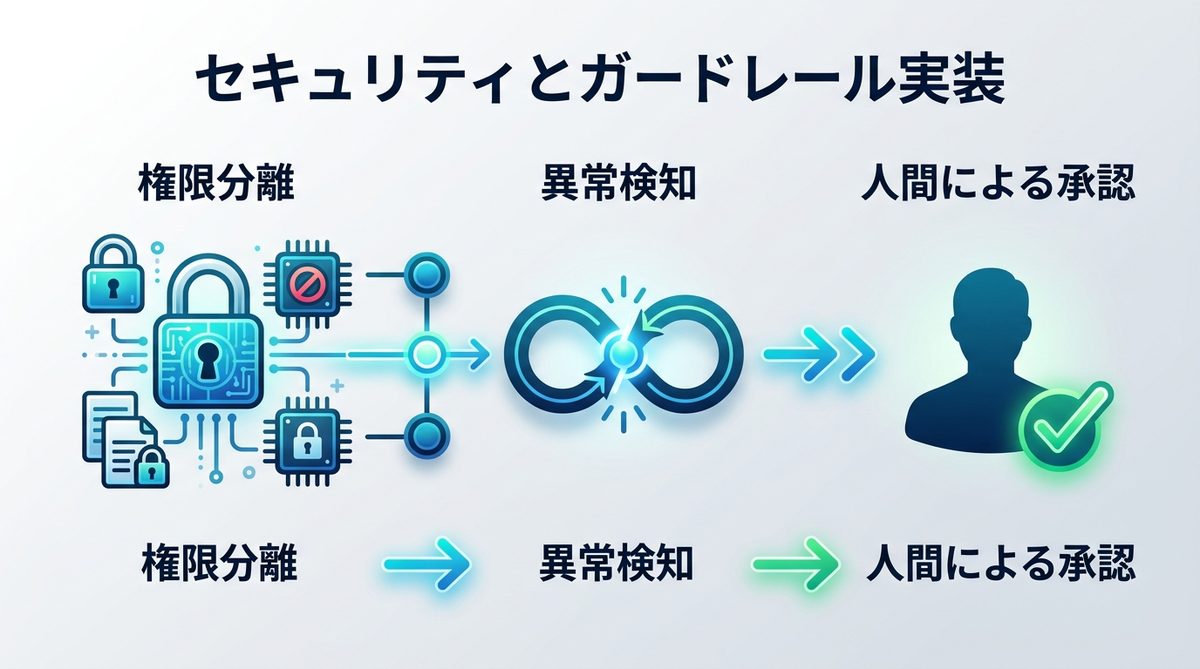 図解：失敗を避けるためのセキュリティとガードレール実装