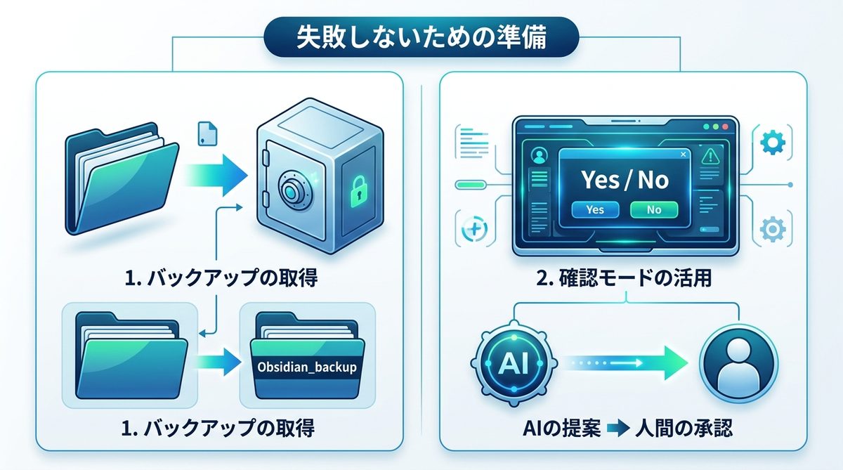 【安全対策】操作が怖い人へ贈る「失敗しないための準備」