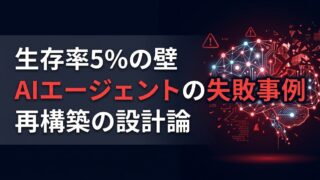 AIエージェントの失敗事例5選｜PoC死の谷を越える再構築論