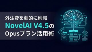 NovelAI Diffusion V4.5の料金｜外注費を削減するOpus運用