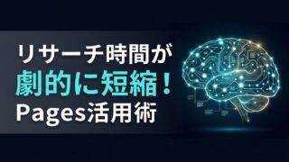 Perplexity Pagesとは？リサーチ時間を1/10にする「動く報告書」活用術