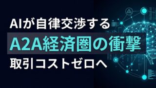 【Anthropicが発表】AIエージェントが自律交渉する「A2A経済圏」の衝撃
