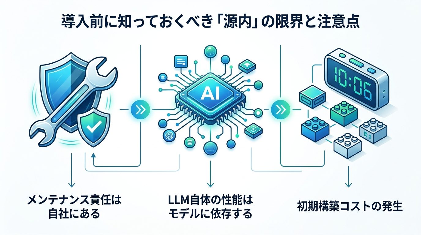 導入前に知っておくべき「源内」の限界と注意点