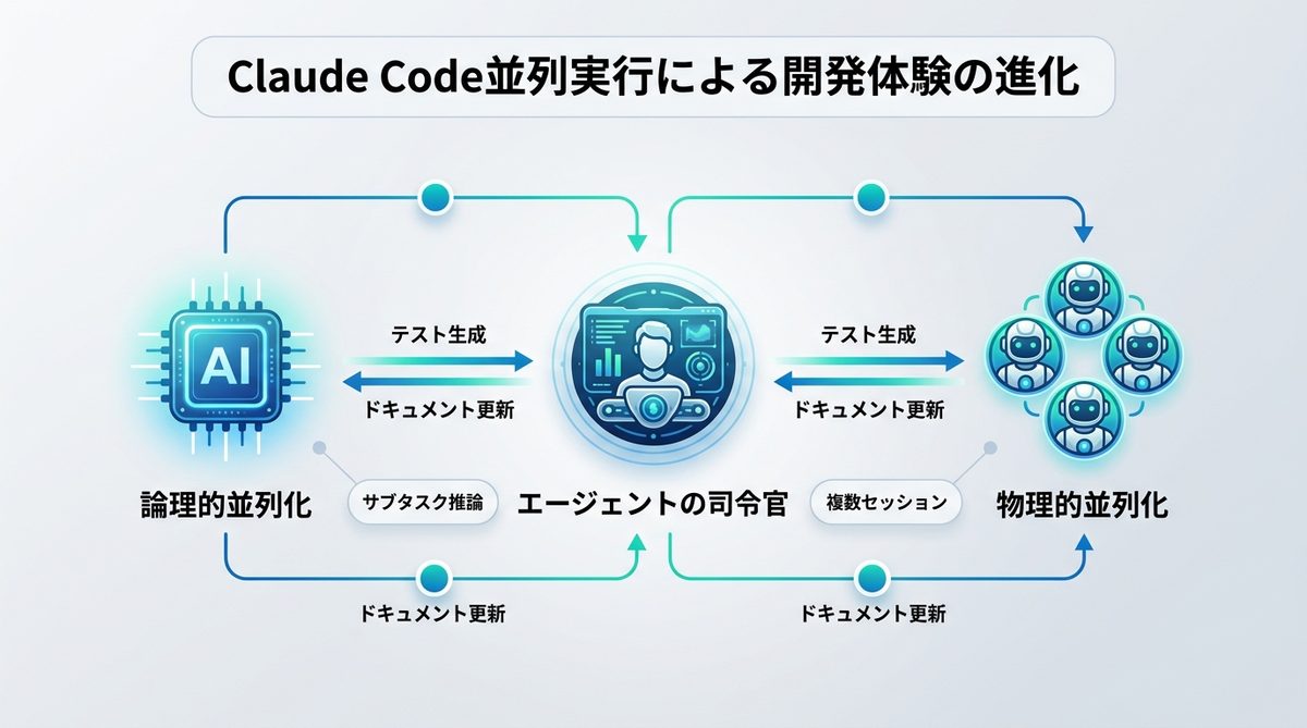 図解：Claude Code並列実行が個人の開発体験をどう変えるのか