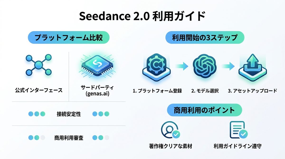 図解：Seedance 2.0の使い方はここが違う！日本からのアクセス環境を整える