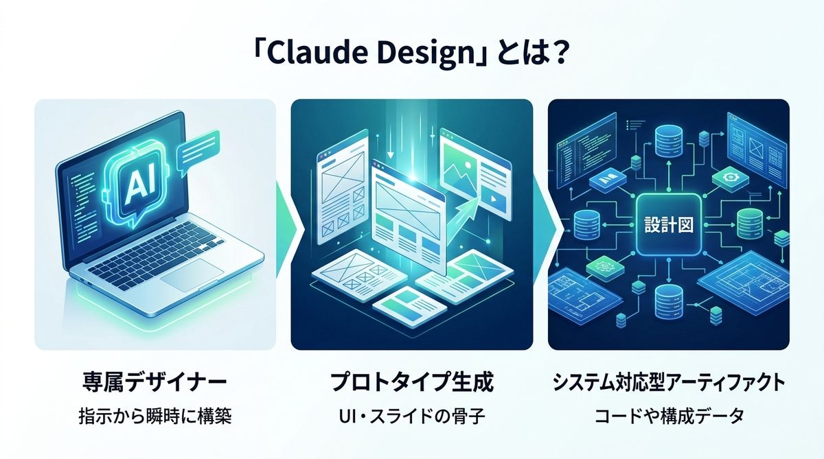 図解：「Claude Design」とは？デザインの民主化を実現する新機能