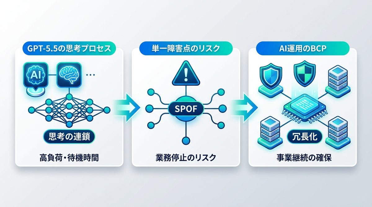 図解：なぜ今、ChatGPTの「重さ」が業務のボトルネックになるのか