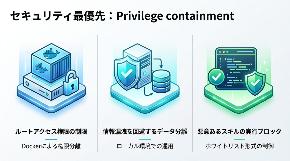 図解：【セキュリティ最優先】安全な社内運用を実現するPrivilege containment