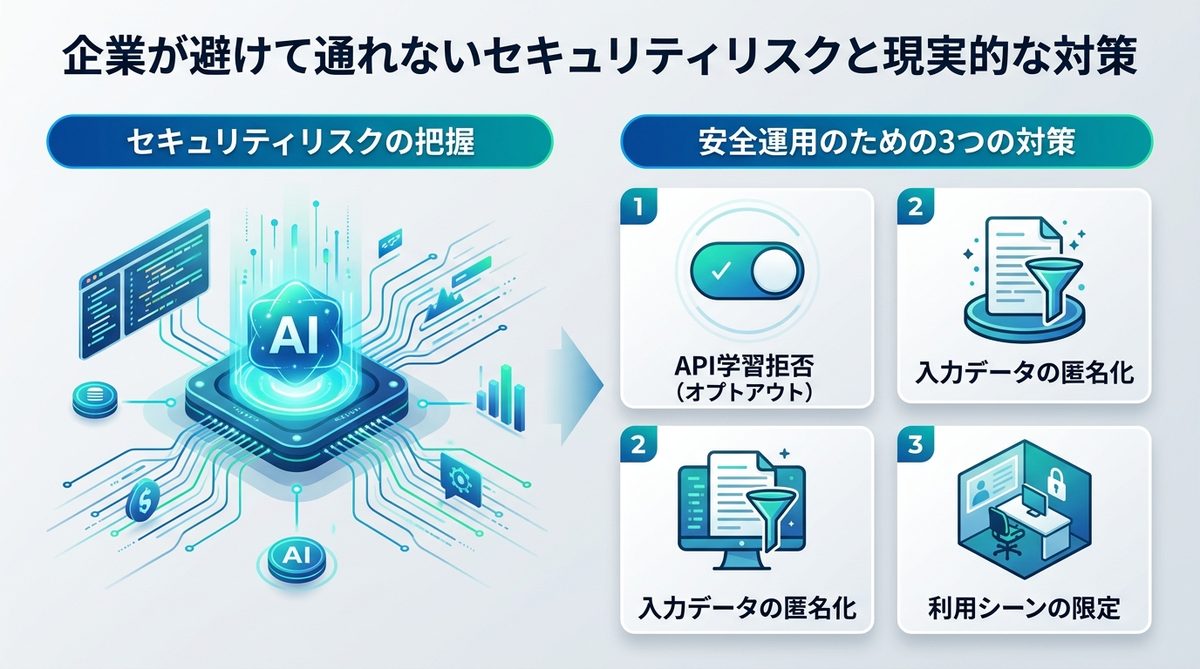 図解：企業が避けて通れないセキュリティリスクと現実的な対策