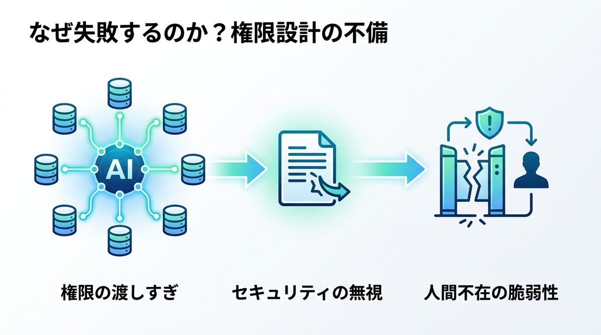 図解：なぜ失敗するのか？マッキンゼー事例に学ぶ権限設計の不備