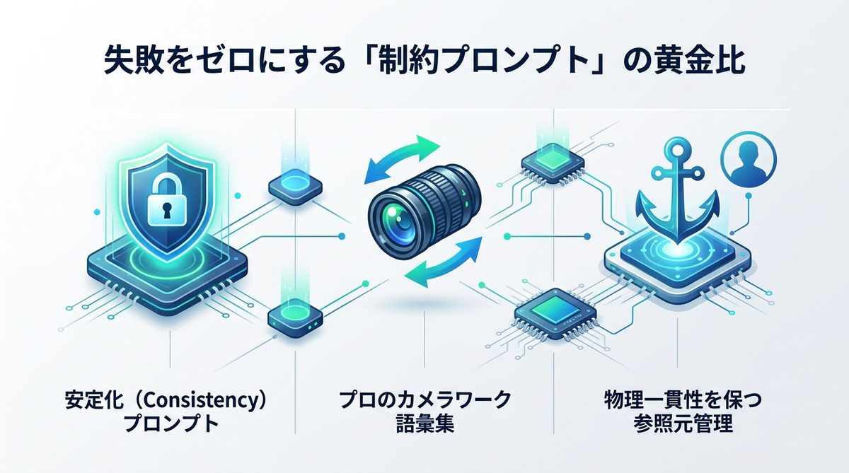 図解：失敗をゼロにする「制約プロンプト」の黄金比