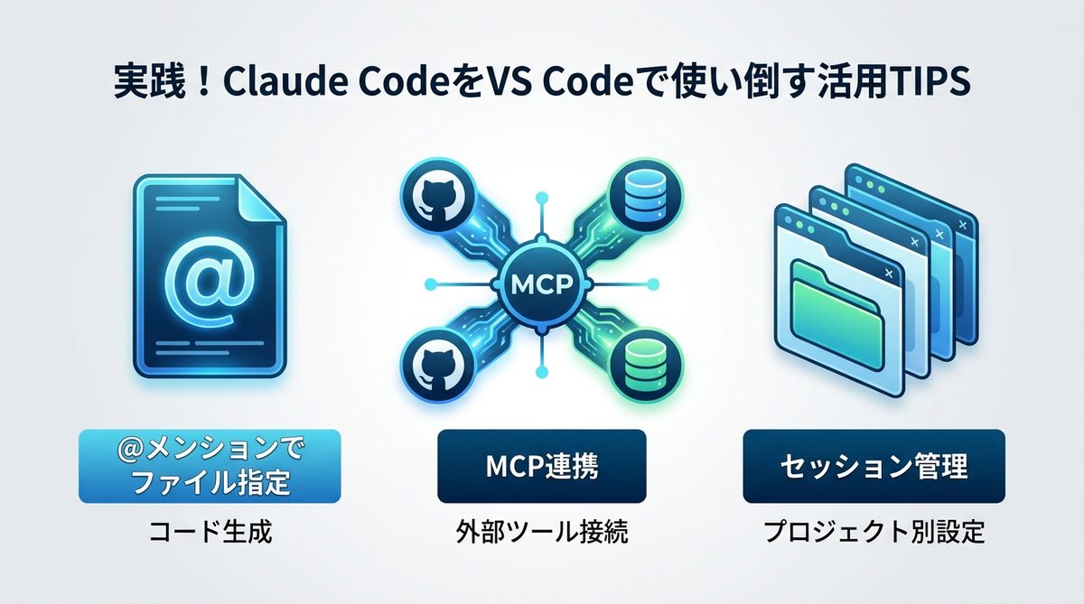 図解：実践！Claude CodeをVS Codeで使い倒す活用TIPS