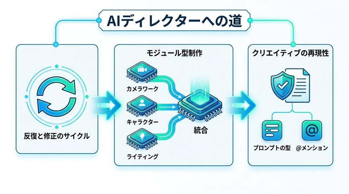 図解：AIディレクターへの道｜Seedance 2.0で制作フローをどう変えるか