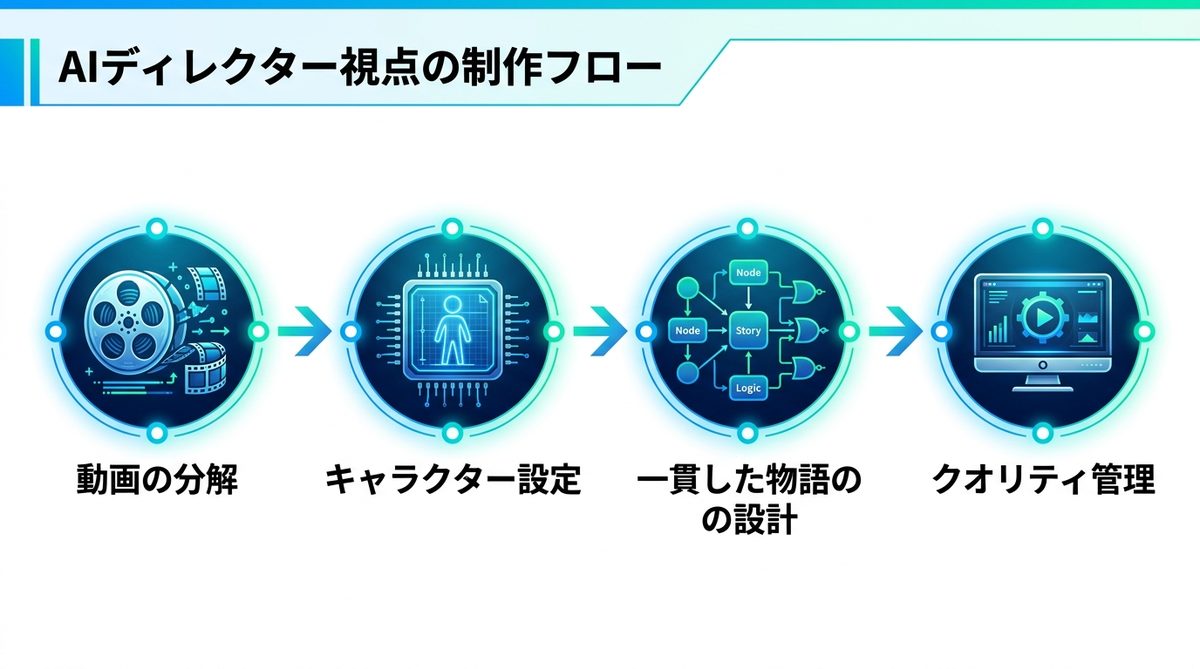図解：AIディレクター視点で考える、制作フローの再定義