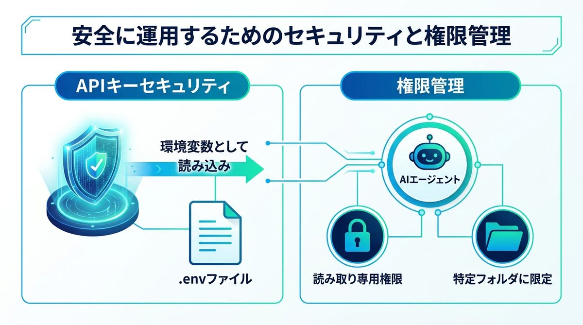 図解：安全に運用するためのセキュリティと権限管理