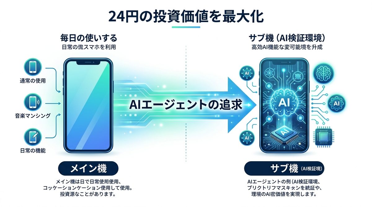 図解:24円の投資価値をどう引き出すか