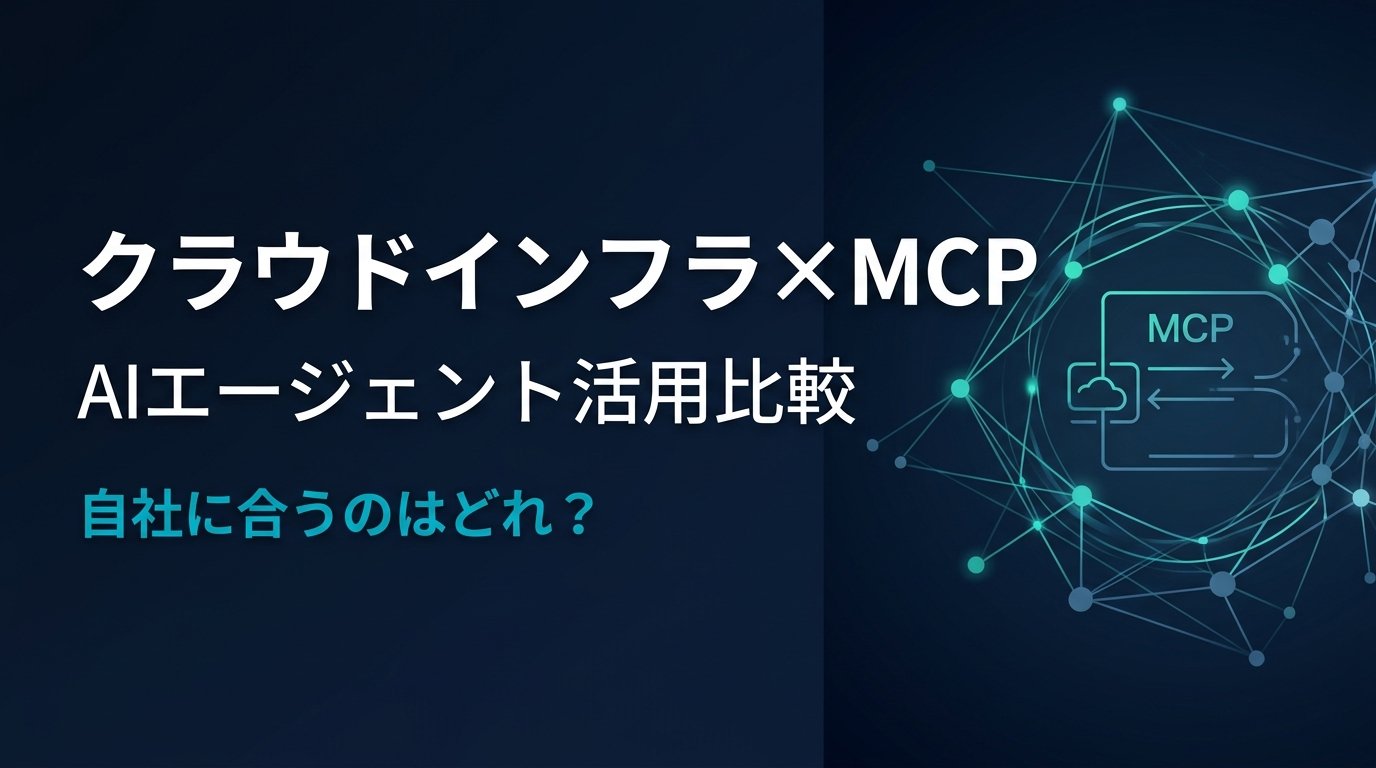 クラウドインフラをAIで自動化するMCPサーバー比較｜主要5選を解説